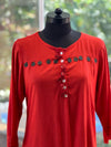 OrangeAsymmetrical Tunic