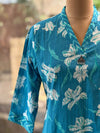 Sky Blue V Neck Co Ord