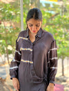 Black Shirt Style Co Ord