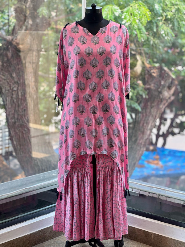 Pink Sharara Set