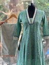Green Printed Co Ord