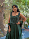 Emerald Green Gown