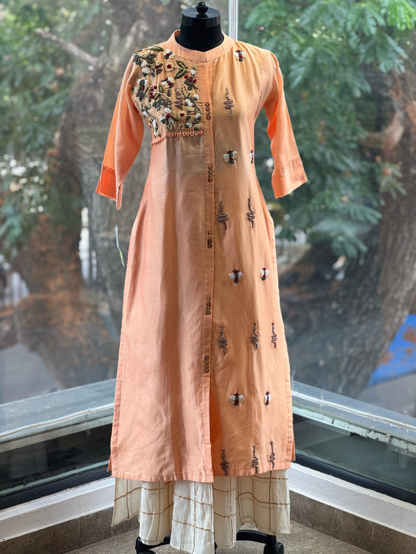 Peach Palazzo Set