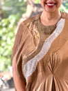 Brown Kaftan Co Ord