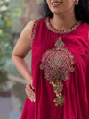Maroon Skirt Set