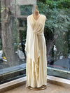 Cream Shimmer Gown