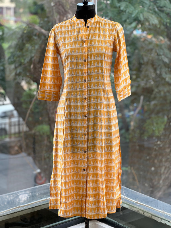 Yellow A-Line Tunic