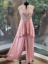 Light Pink Palazzo set