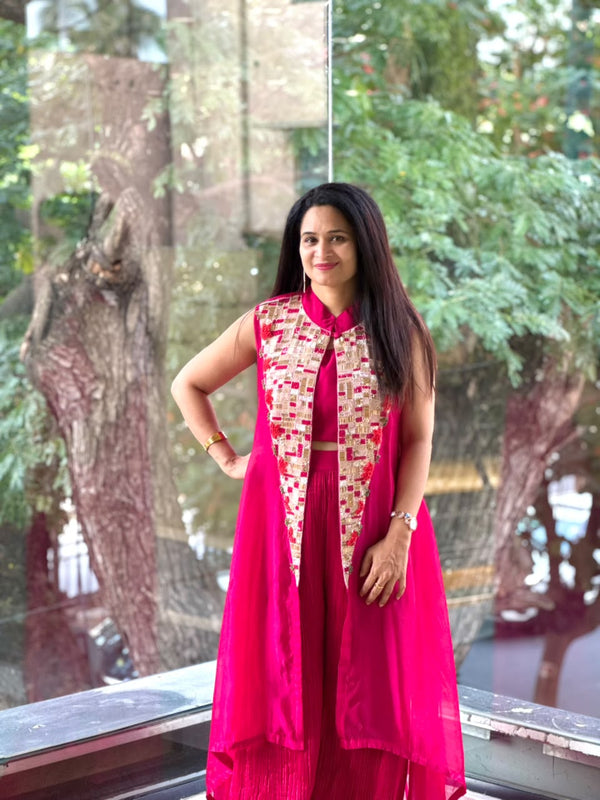 Pink Crush Palazzo Set