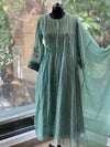 Green Mul Suit Set