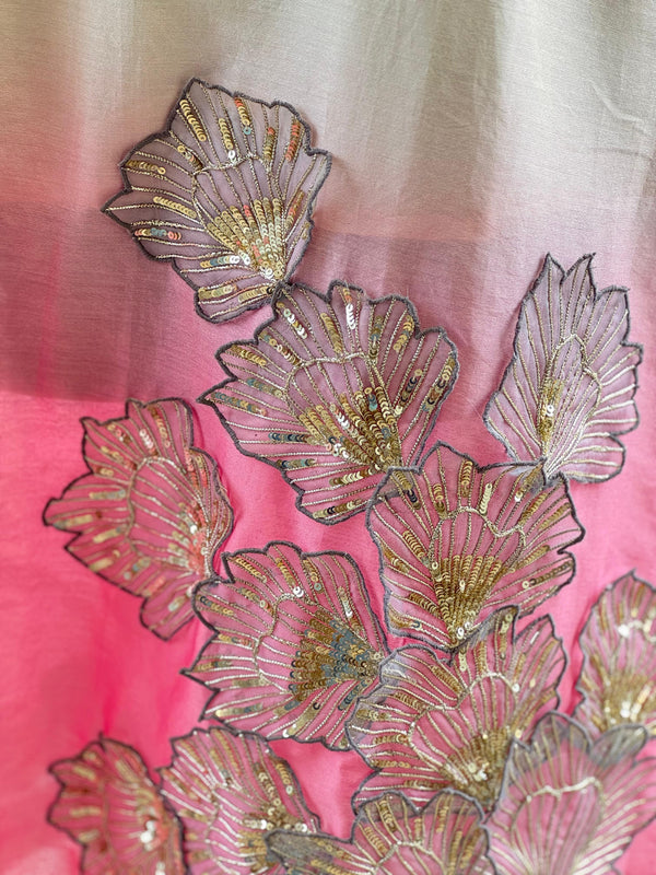 Shaded Dupatta Set