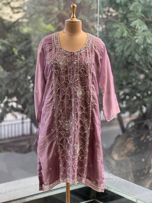 Mauve Tissue Suit