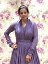 Mauve Shimmer Gown