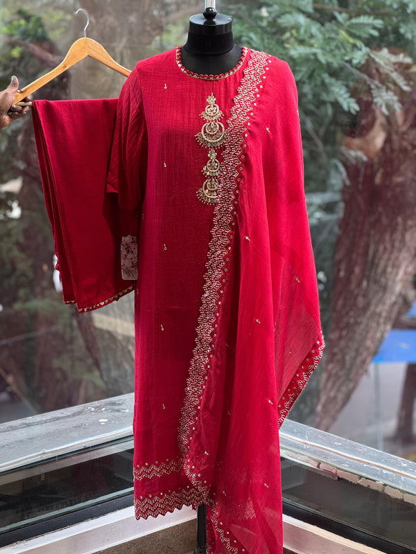Red Pita Work Suit
