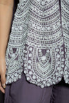 Mauve Moti Work Sharara Set