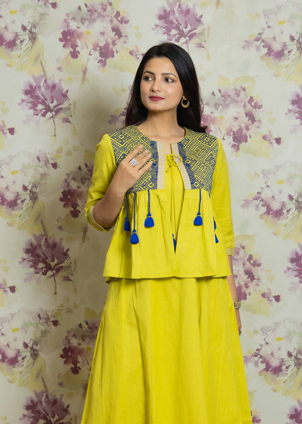 Lime Green Tunic