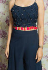 Navy Bkue Cape Set