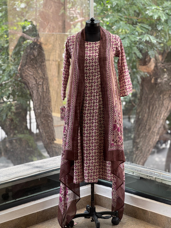 Flower Jaal Print Co Ord