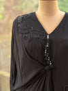 Black Kaftan Tunic