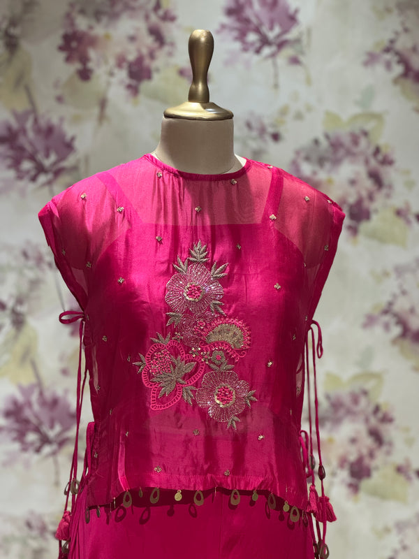 Pink Palazzo Set