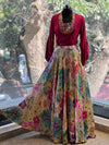 Beige Lehenga Set