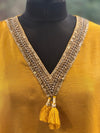 YellowV Neck Co Ord