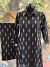 Black Ikkat Co Ord
