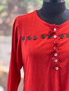 OrangeAsymmetrical Tunic