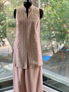Pink Designer Made Palazzo Set