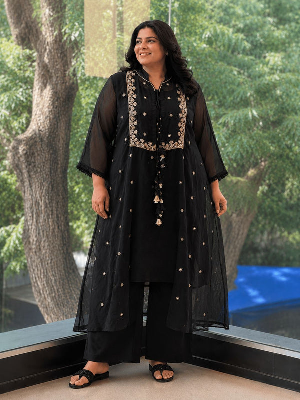 Black Jacket Style Co Ord