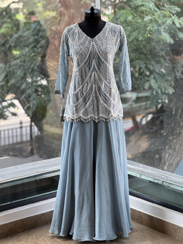 Powder Blue Palazzo Set