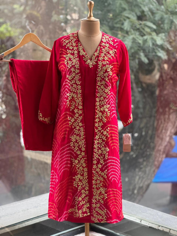 buy red bandhej cord banglore