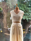 Cream Crush Skirt Set