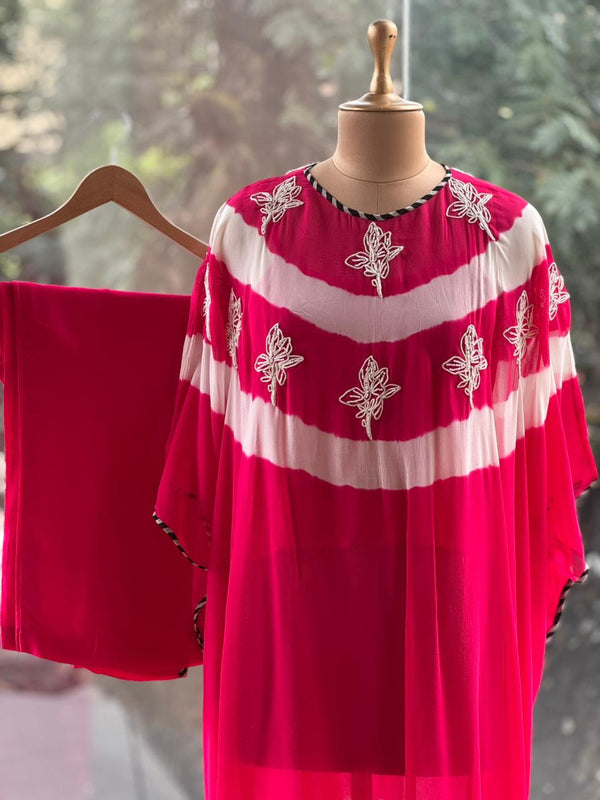 Pink Kaftan Co Ord