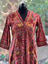 Peach Floral Tunic