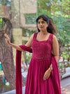 Maroon Gown