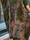 Green Kaftan Co Ord Set