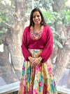 Beige Lehenga Set