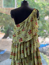 Floral One Shoulder Dress