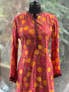 Rust Yellow Floral Printed Tunic
