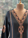 Green Zari Lines Dupatta Set