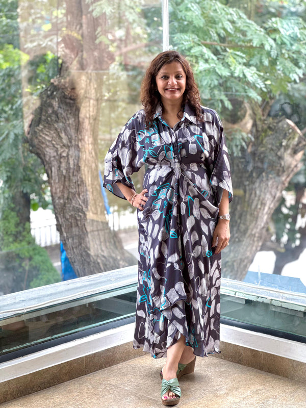 Black Printed Tunic