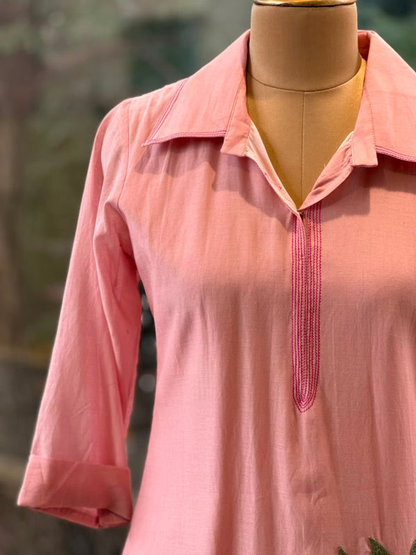 Light Pink Mul Tunic