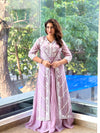 Mauve Jacket Style Gown