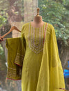 Fluorescent Green Kota Suit