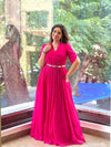 Pink gown