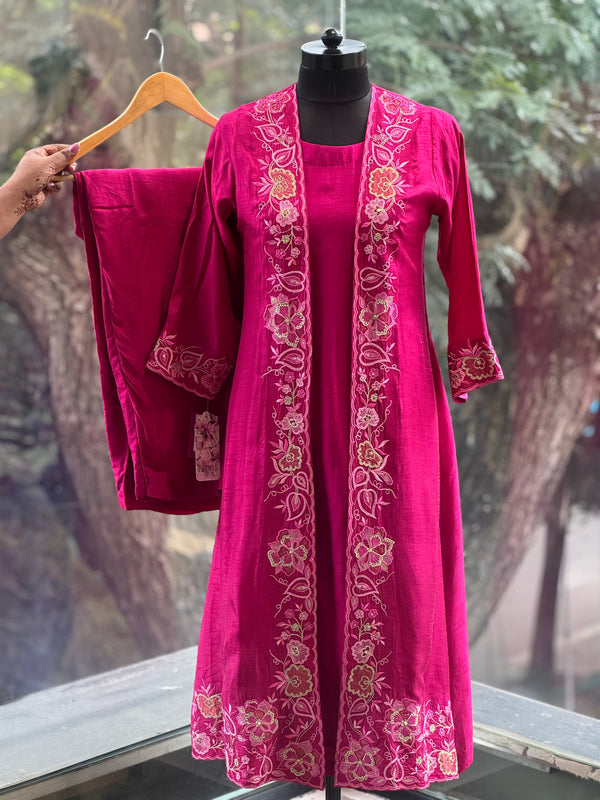 Pink Jacket Set