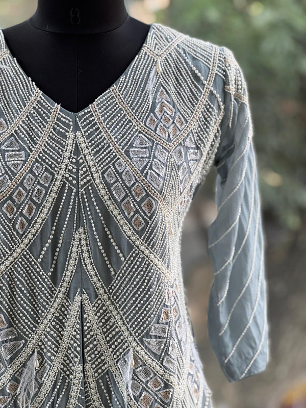 Powder Blue Palazzo Set