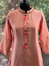 Pink Banarasi Dupatta Set