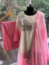 Shaded Dupatta Set
